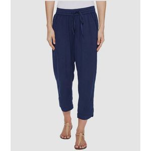 NWT Collection By Bobeau Drawstring Pants in Navy, XS